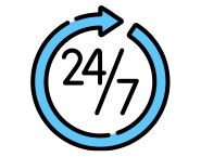 Disponible 24/7